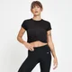 MP Composure Twist Front Crop T-Shirt för kvinnor - Svart