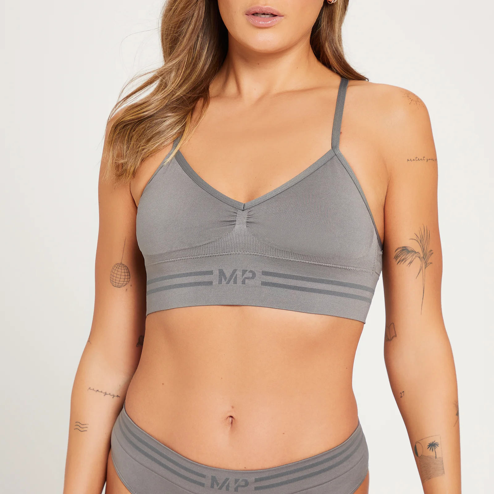 MP Seamless Bralette - Grå - XS Bild 1