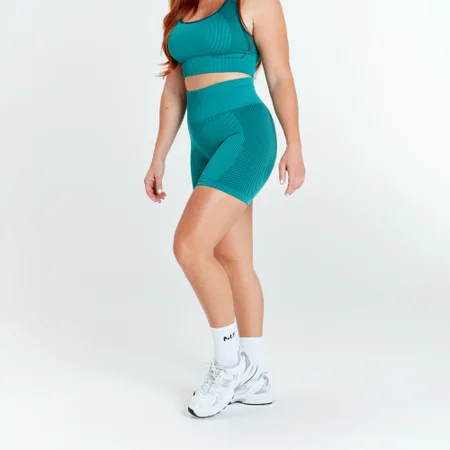 MP X Siobhan Rib Seamless Cycling Short - Grön