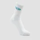 MP Crew Socks Unisex - Vit/Turkos