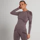 MP Dynamic Training Seamless Long Sleeve Top för kvinnor - Vinröd