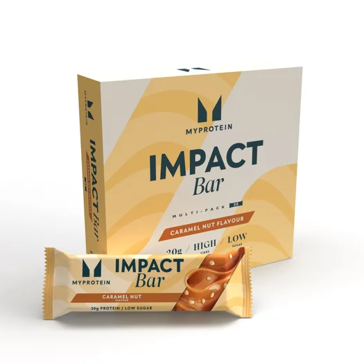 Impact Protein Bar - 6 x 64g - Karamellnöt