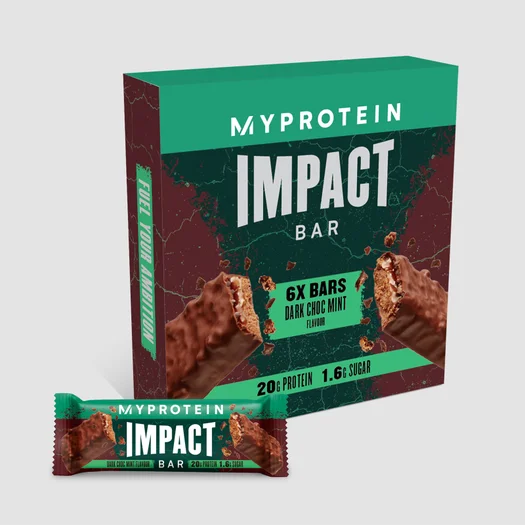 Impact Protein Bar - 6 x 64g - Dark Chocolate Mint