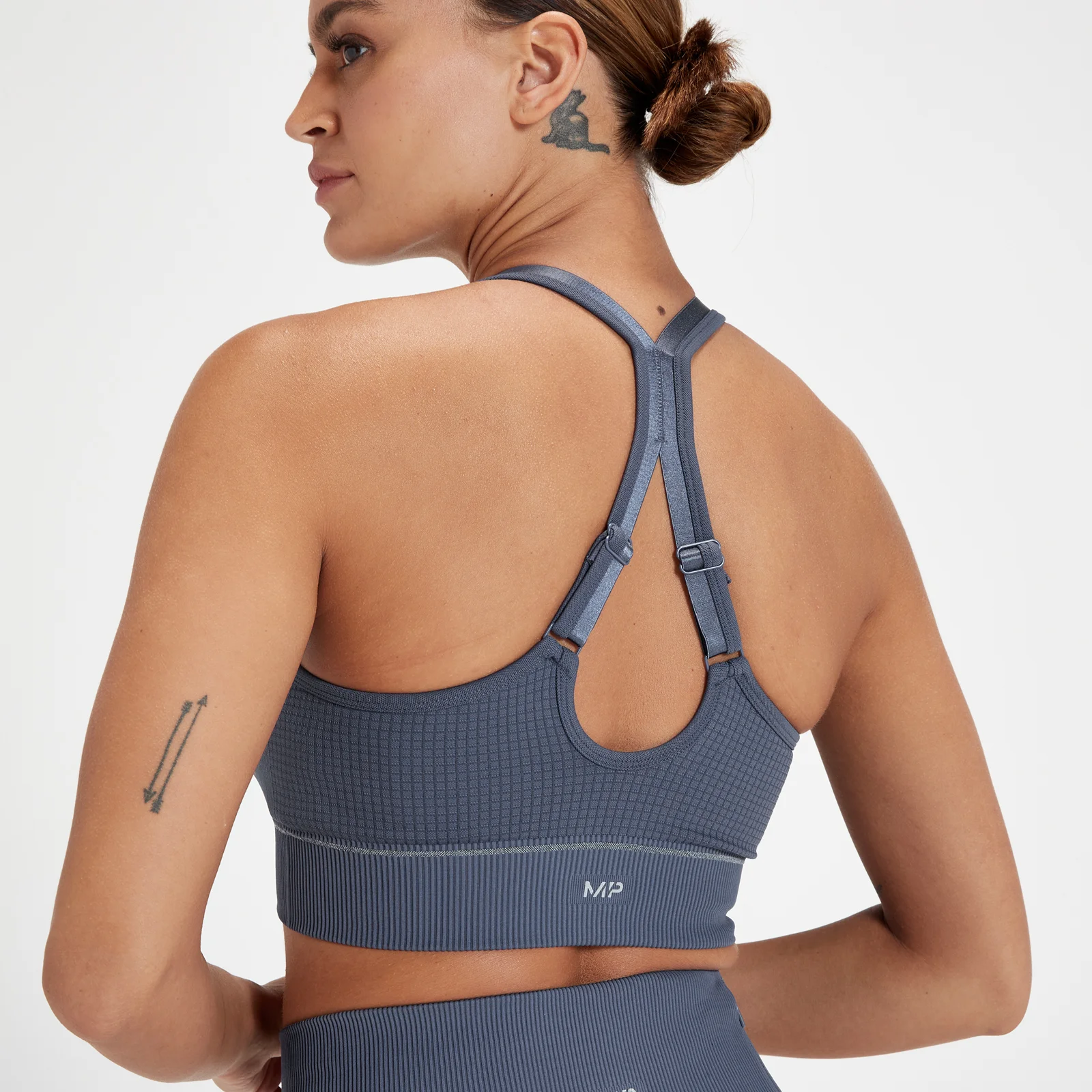 MP Velocity Ultra Graphene Seamless Sports Bra – Blå - XS Bild 1