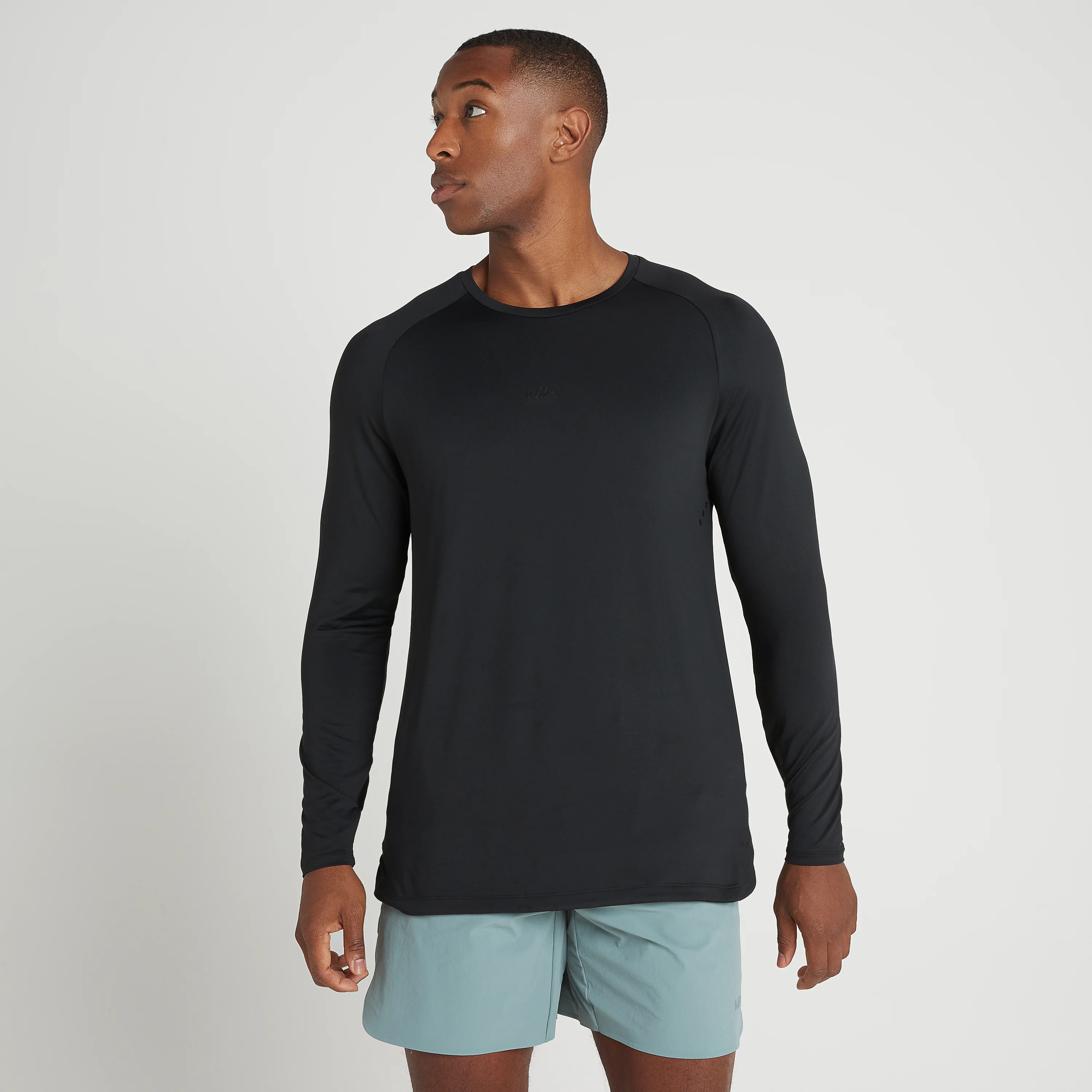 MP Tempo Ultra Long Sleeve T-Shirt för män – Svart - XXS Bild 1
