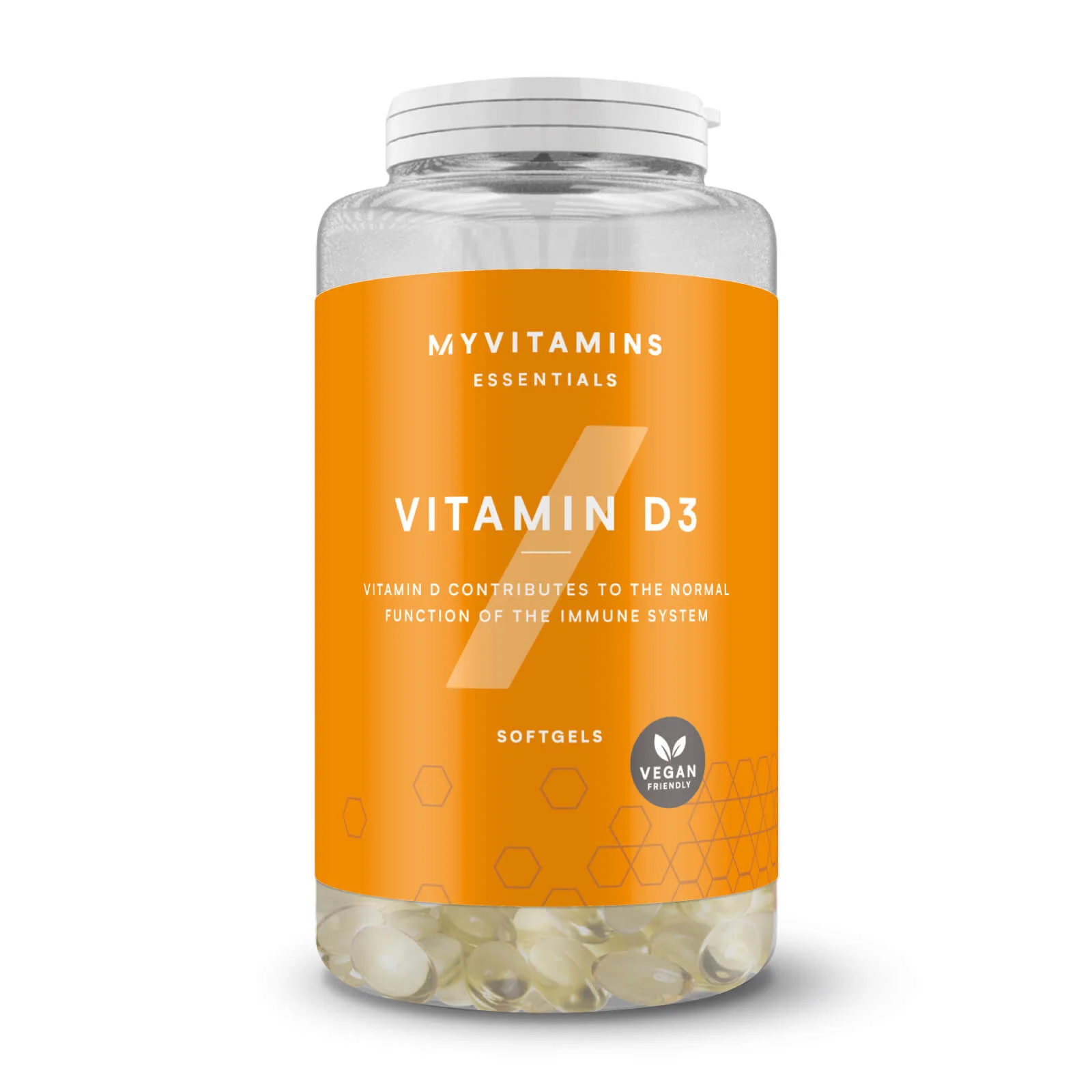 Vitamin D3 Capsules - 30softgels - Vegan Bild 1