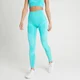 MP Impact Scrunch Seamless Leggings för kvinnor - Blå