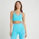 MP Impact Scrunch Seamless Sports Bra - Blå
