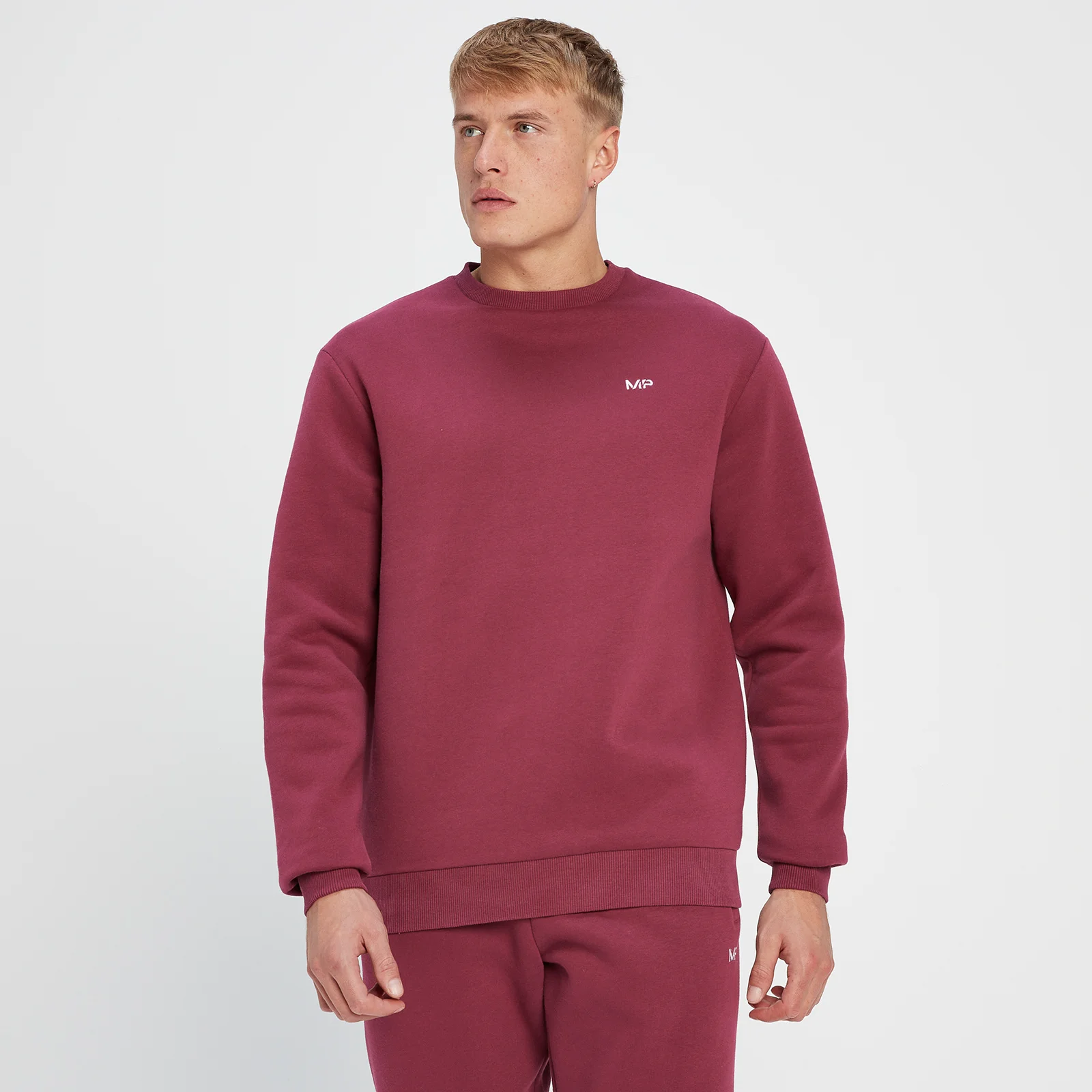 MP Men's Rest Day Sweatshirt - Red Berry - XXS Bild 1
