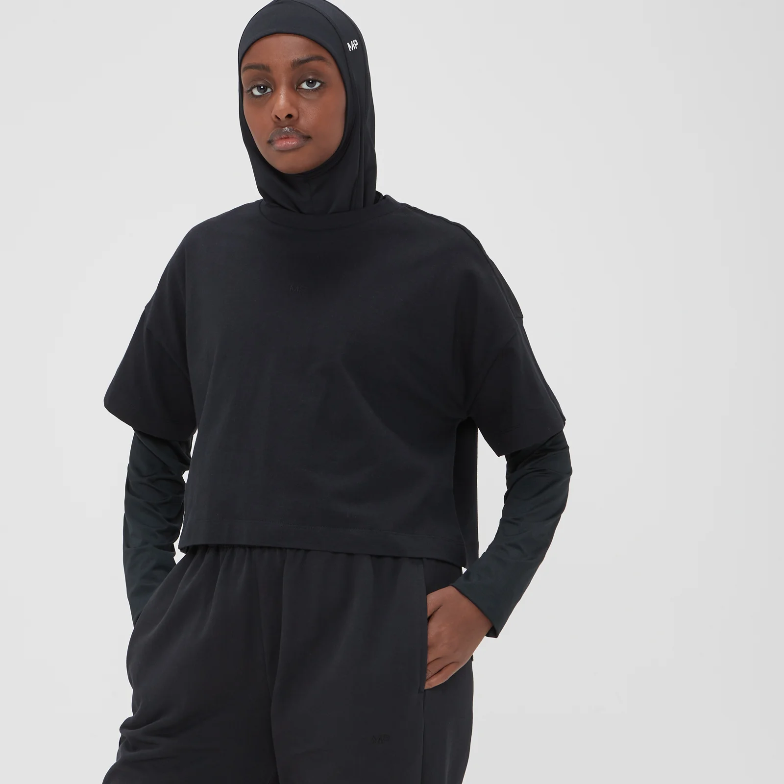 MP Adapt Cropped T-shirt för kvinnor - Svart - XXS Bild 1