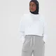MP Composure Cropped Sweatshirt för kvinnor – Vit