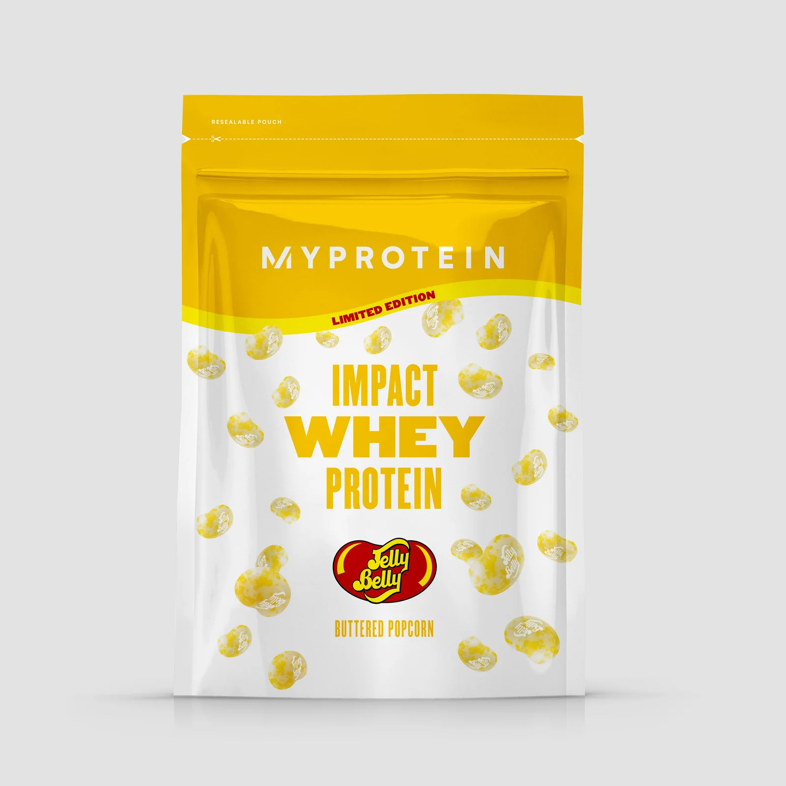 Impact Whey Protein – Jelly Belly® Edition - 40servings - Buttered Popcorn Bild 1