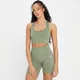 MP Women's Shape Seamless Sports Bra – Ljusgrön