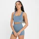 MP Women's Shape Seamless Sports Bra – Blå