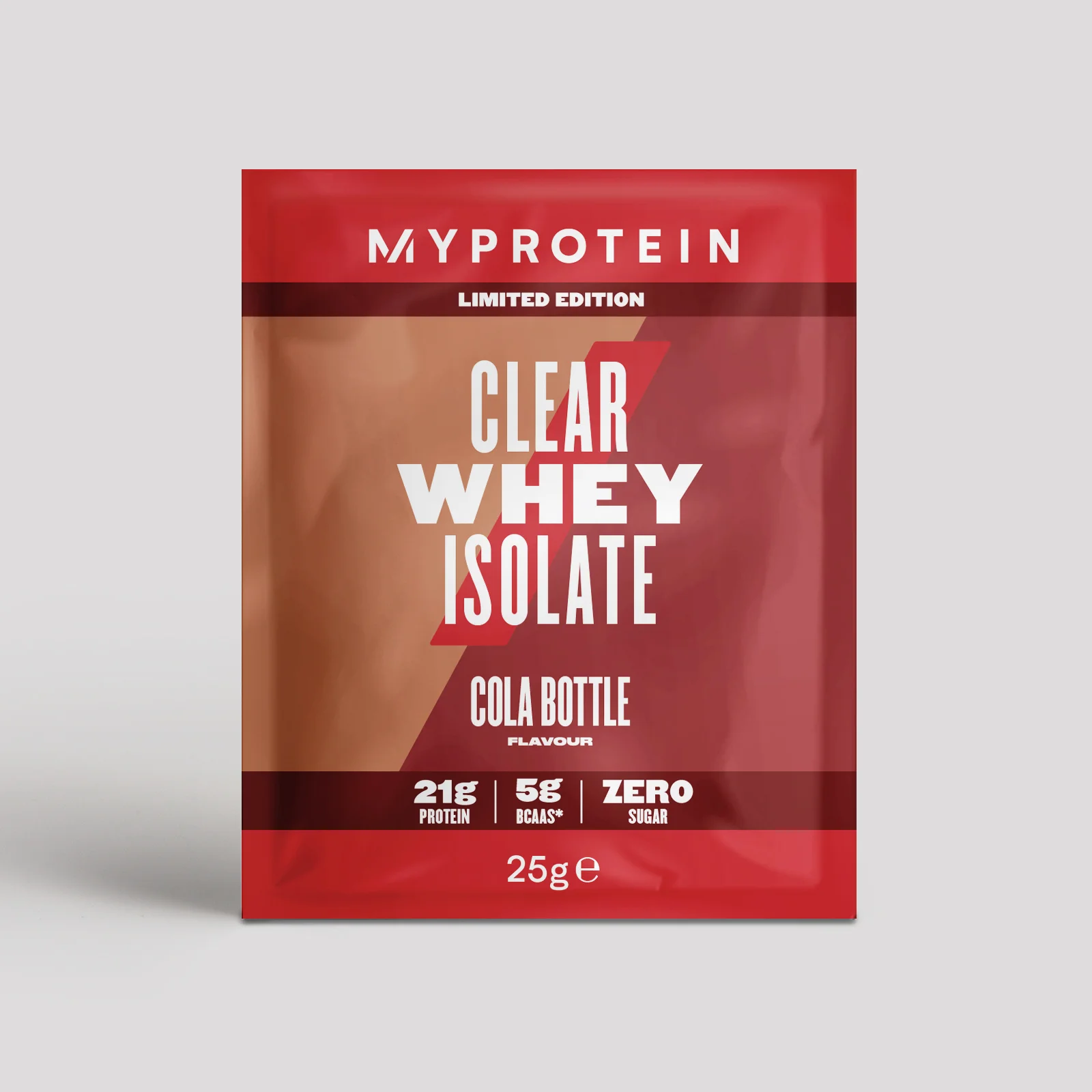 Impact Week – Clear Whey Cola-smak (smakprov) - 1servings - Cola Bottles Bild 1