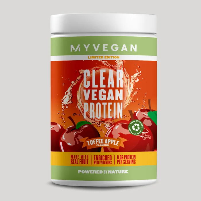Clear Vegan Protein – Toffee Apple