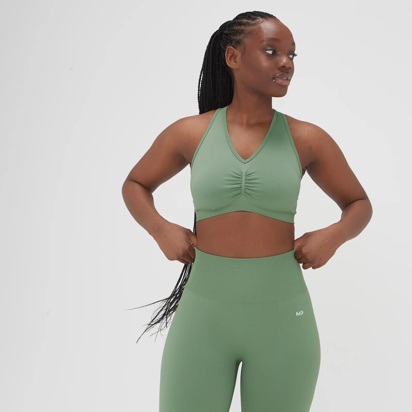 MP Washed Seamless Bra - Washed Jade - XS Bild 1