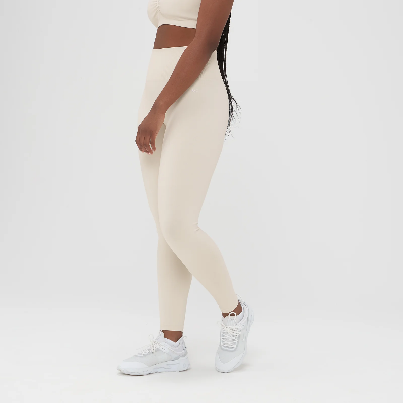 MP Washed Seamless Leggings för kvinnor – Ecru - XS Bild 1