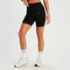 MP Tempo Rib Seamless Shorts för kvinnor – Svart