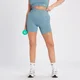 MP Tempo Rib Seamless Shorts för kvinnor – Blå