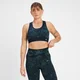 MP Adapt Seamless Pattern Sports Bra − Mörkblå