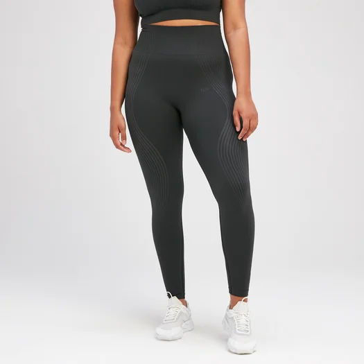 MP Tempo Illusion Seamless Leggings för kvinnor – Svart - XS