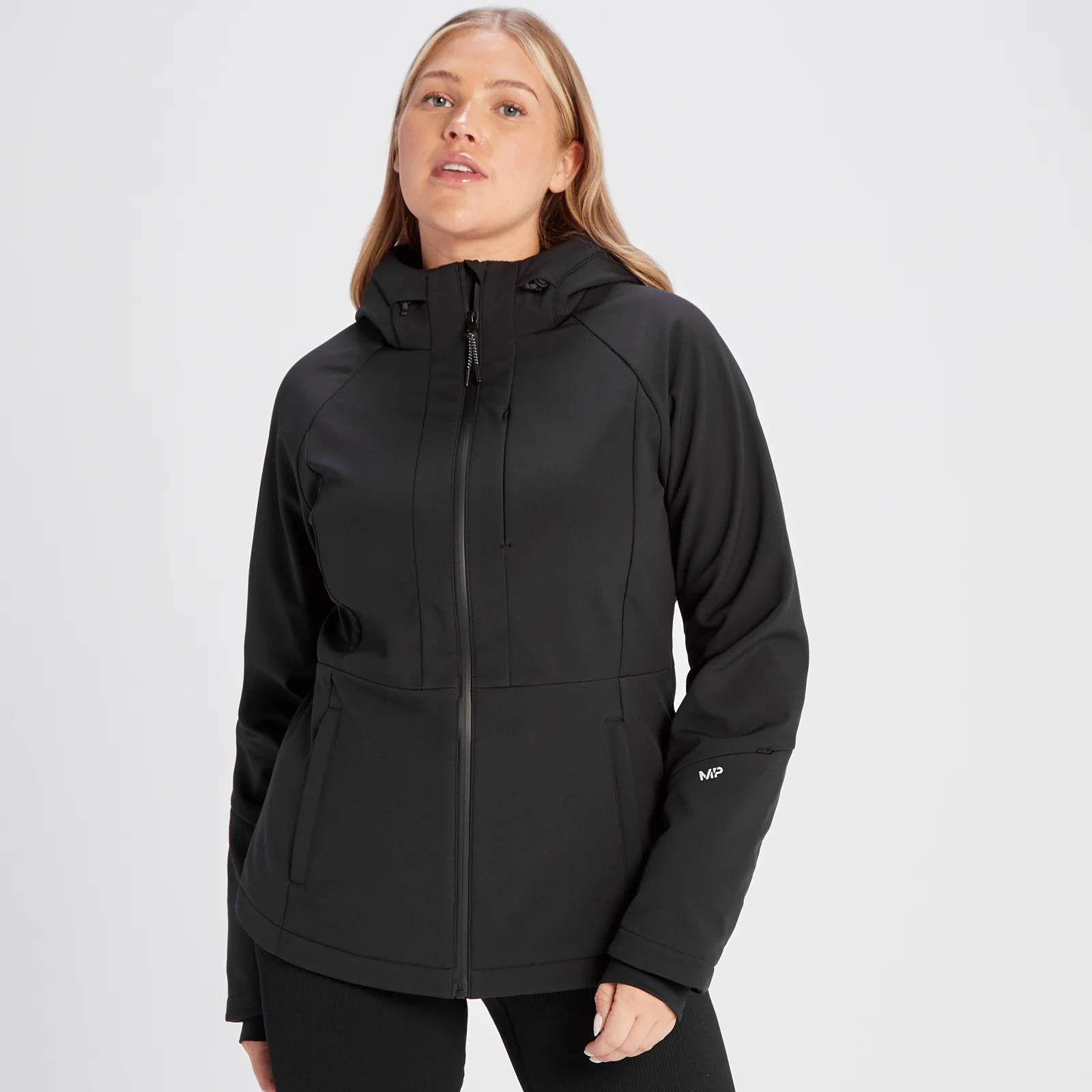 MP Women's Tempo Ultra Soft Shell Jacket – Black - XS Bild 1