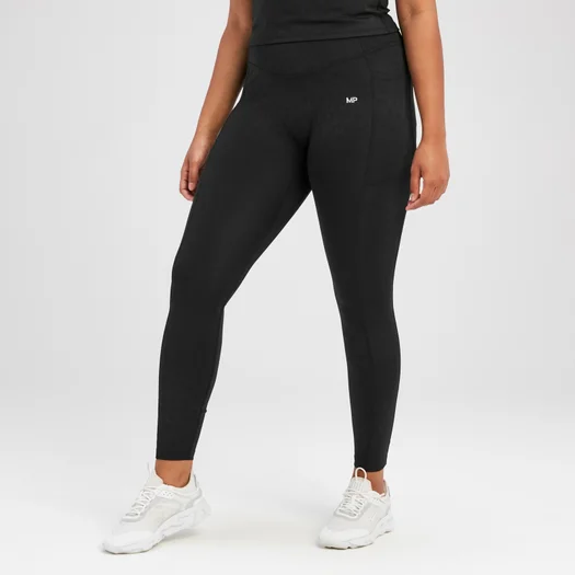 MP Women's Tempo Animal Leggings – Svart - XS