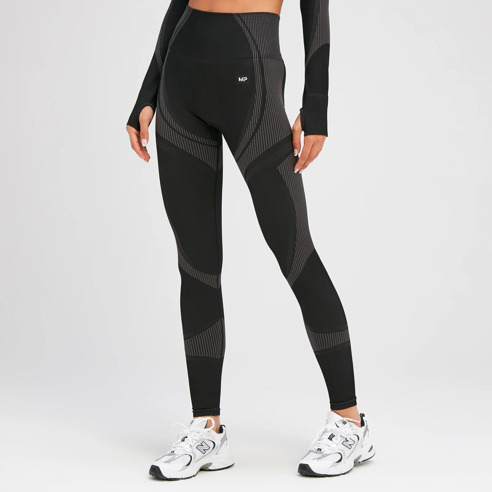 MP Women's Tempo Ultra Seamless Leggings – Svart - XS Bild 1