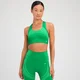 MP Women's Tempo Ultra Seamless Sports Bra – Grön