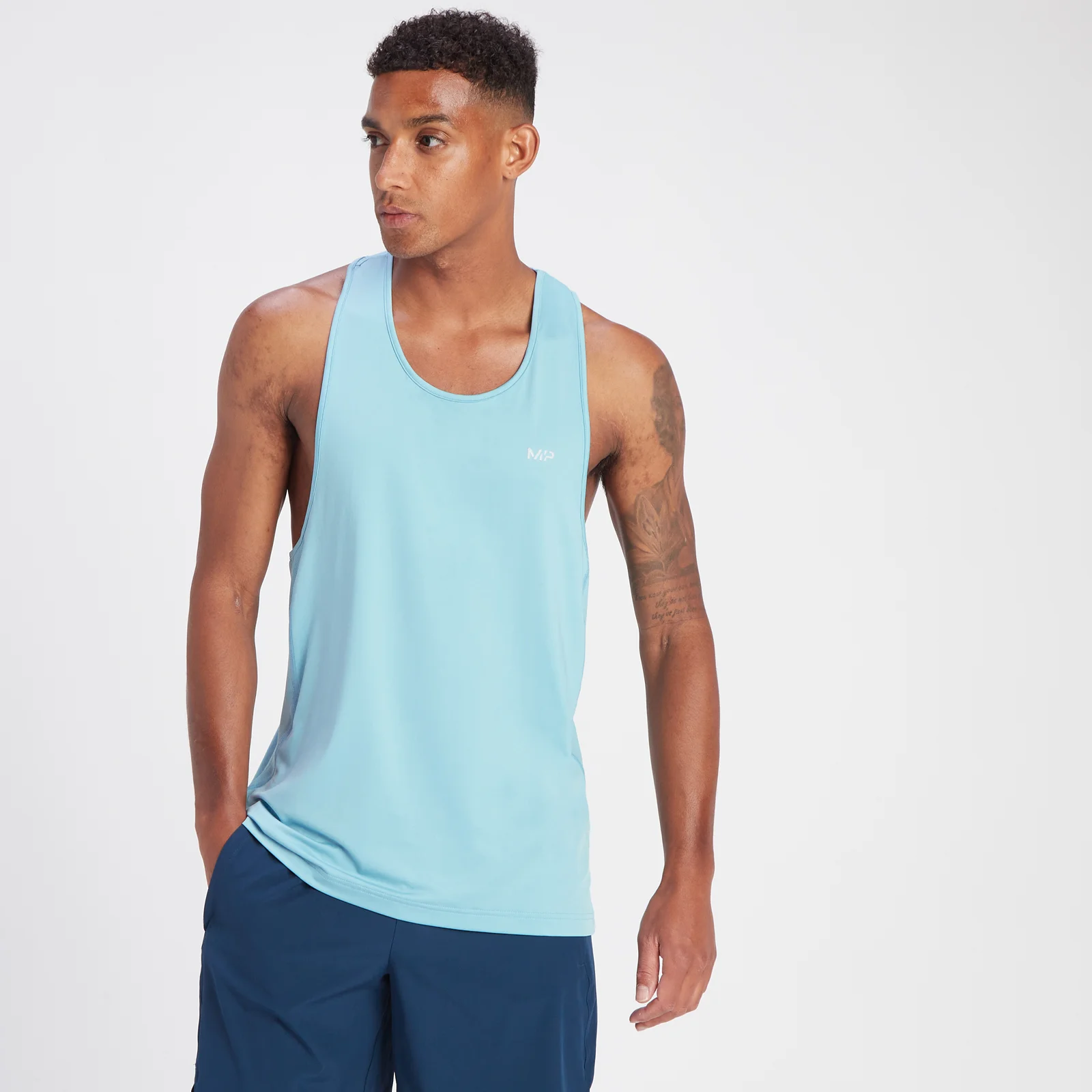MP Men's Velocity Stringer Vest – Sky Blue - XS Bild 1