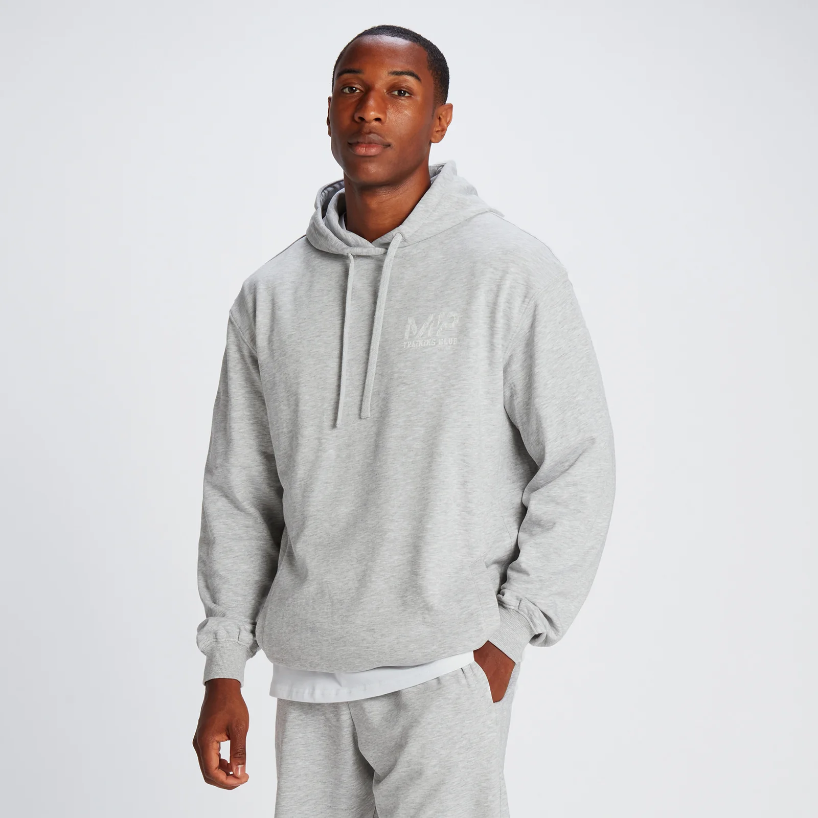 MP Men's Tempo Cotton Hoodie – Grå - XS Bild 1