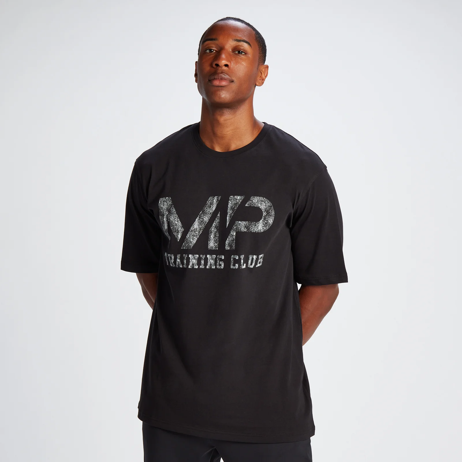 MP Men's Tempo Oversized Cotton T-Shirt – Svart - XS Bild 1