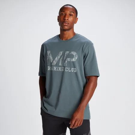 MP Men's Tempo Oversized Cotton T-Shirt – Grå