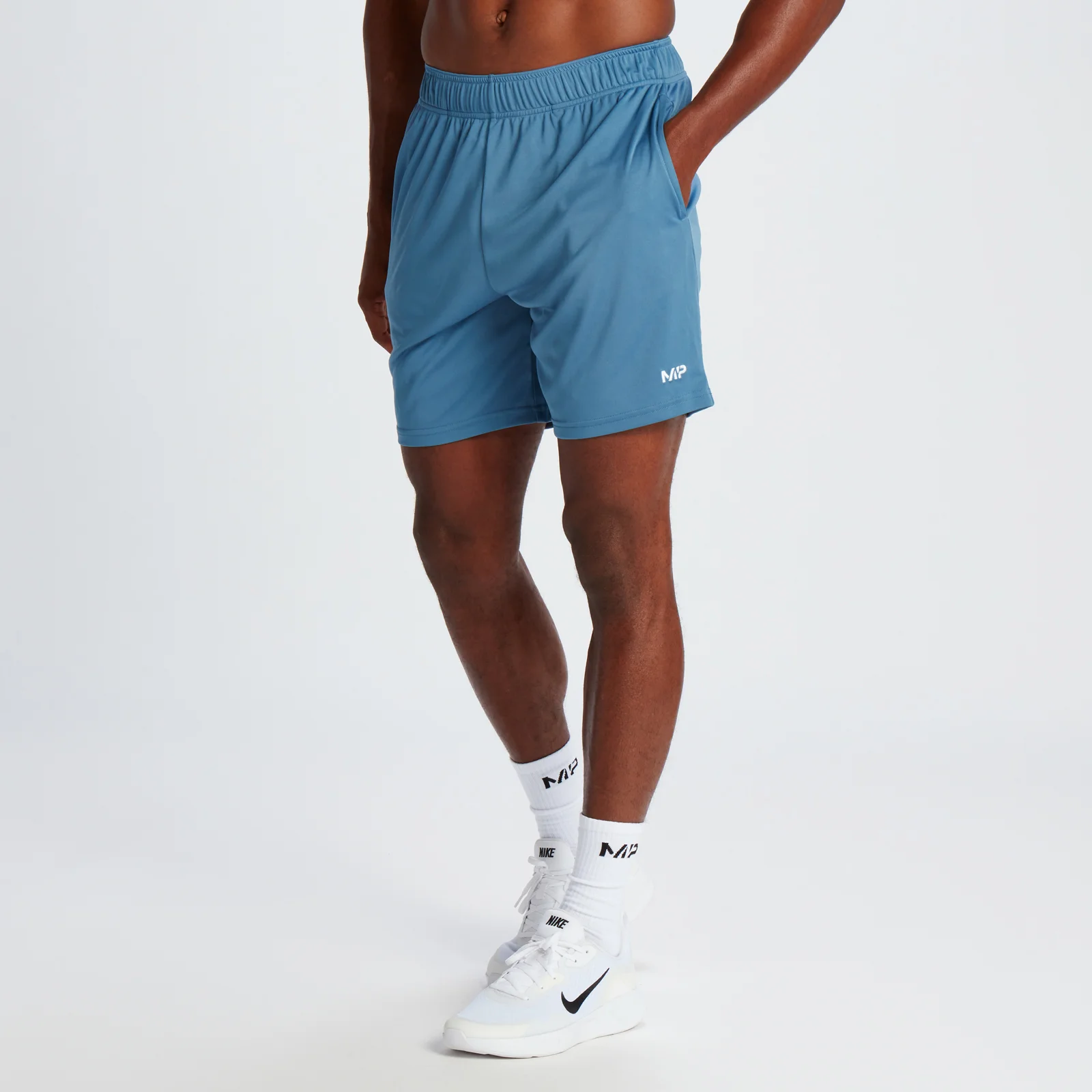 MP Men's Lightweight Jersey Training Shorts – Mörkblå - XS Bild 1