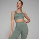MP Tempo Rib Seamless Asymetric Bra – Grå