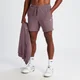 MP Rest Day Sweatshorts för män – Vinröd