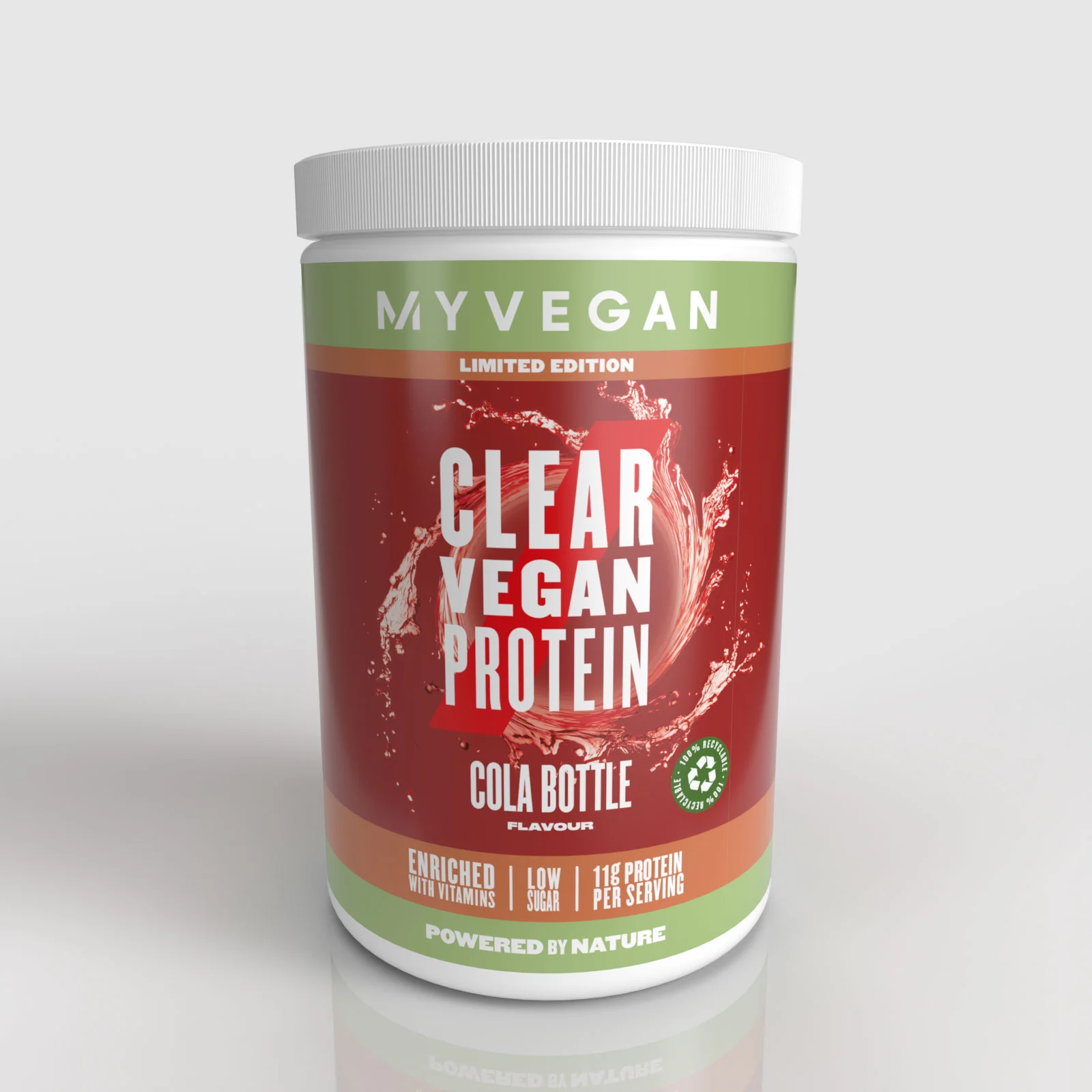 Clear Vegan Protein – Cola Bottle - 20servings Bild 1