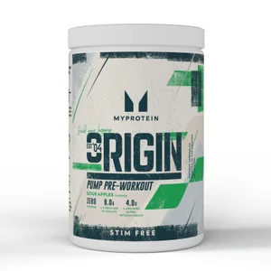 Origin Stim-Free Pre-Workout - Flavour Sour Apples