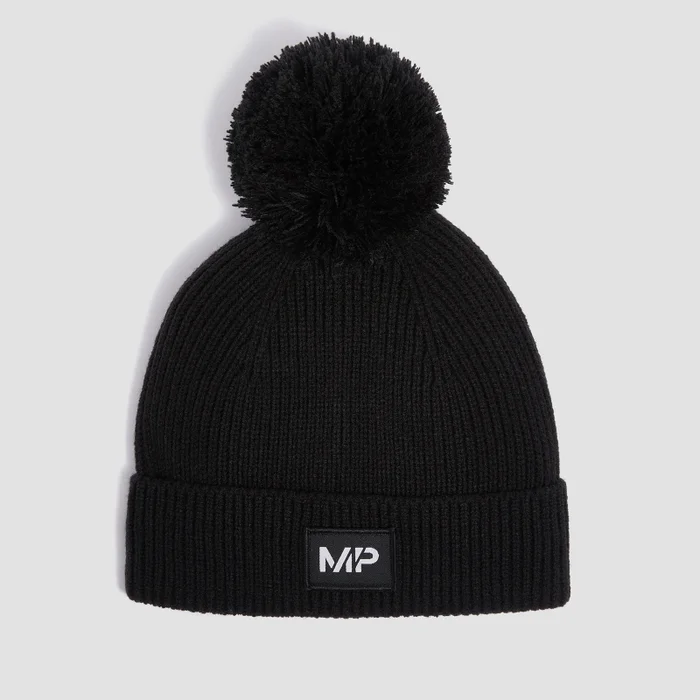 MP Bobble Hat – Black