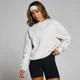 MP Women's Basics Oversized Sweatshirt – Light Grey Marl