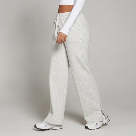 MP Women's Basics Straight Leg Joggers – Light Grey Marl