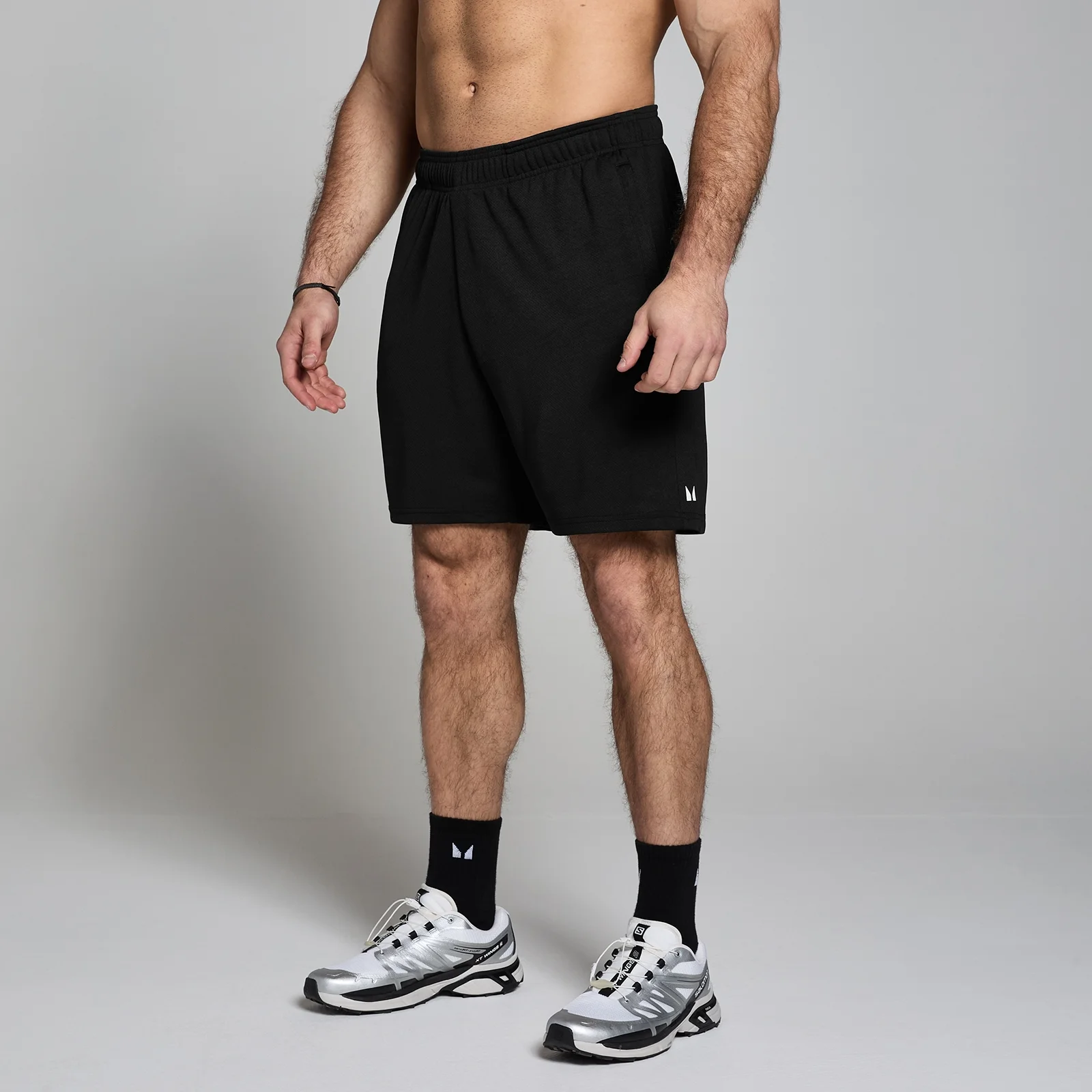 MP Men's Lifestyle Mesh Shorts − Black - XS Bild 1