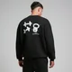 MP Men's Tempo Graphic Crew Neck Sweatshirt – Black