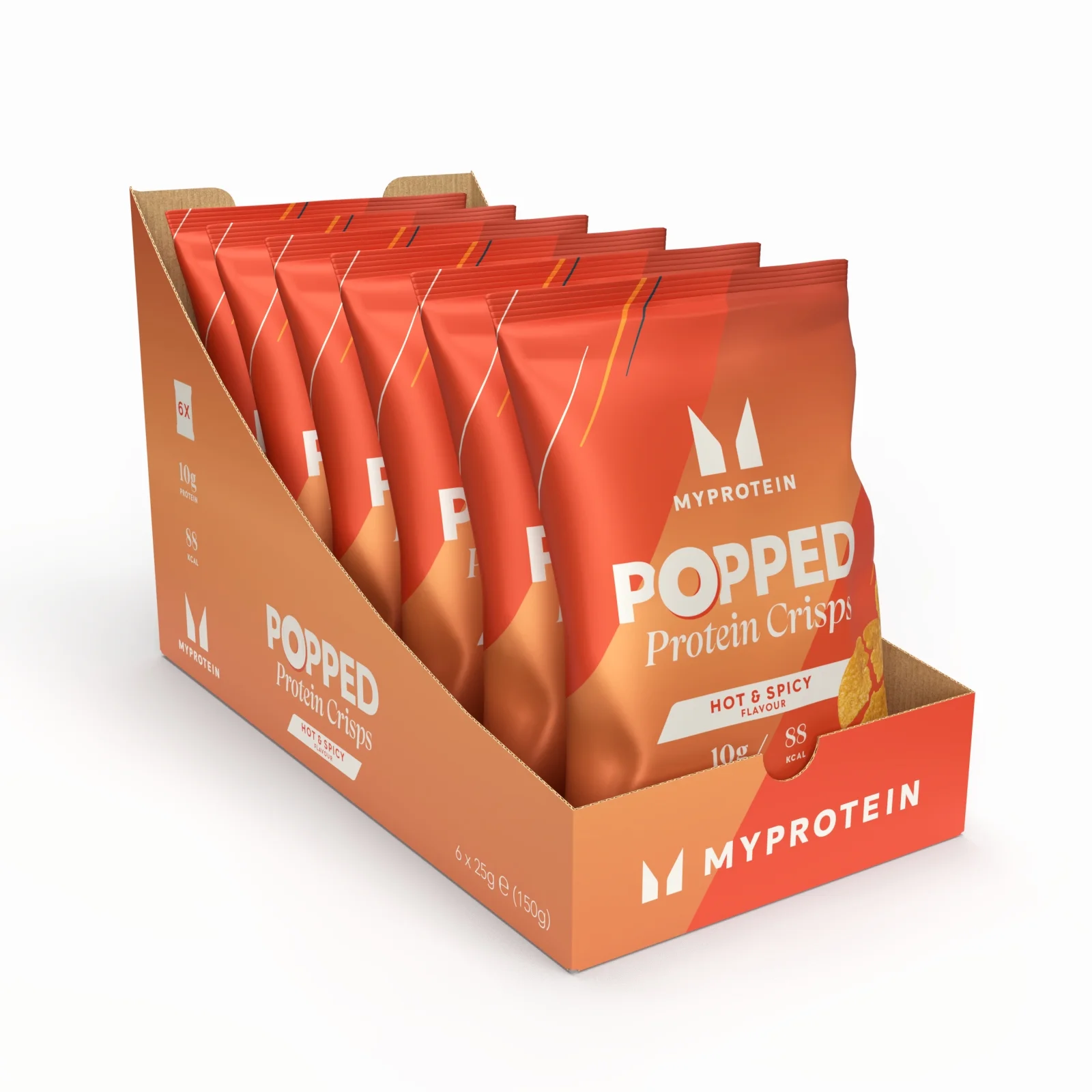 Popped Protein Crisps - Hot & Spicy Bild 1