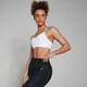 MP Women's Tempo Abstract Sports Bra – White