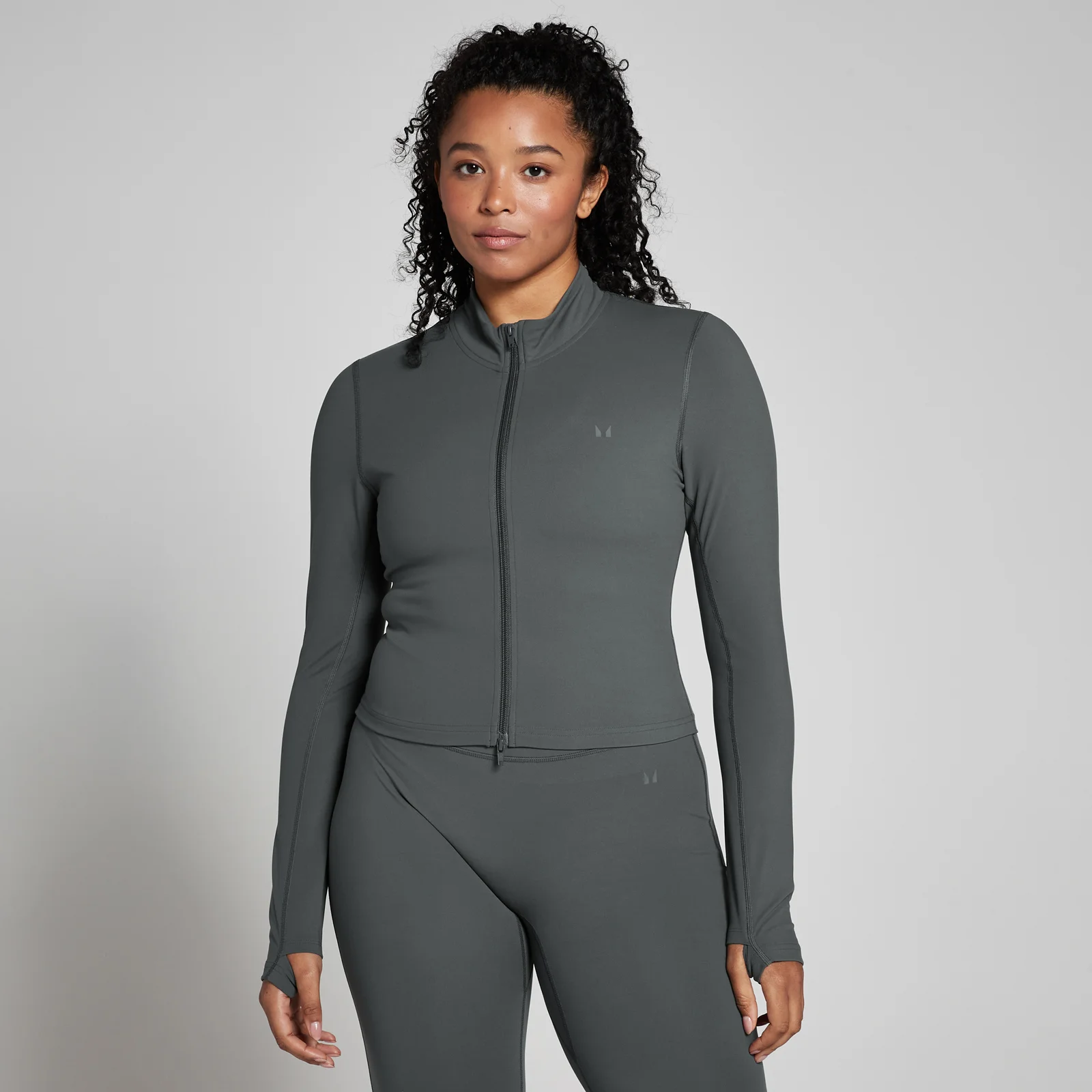 MP Women's Tempo Cropped Jacket – Dark Shadow - XS Bild 1
