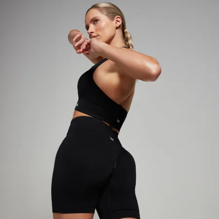 MP Women's Tempo Seamless Shorts – Black