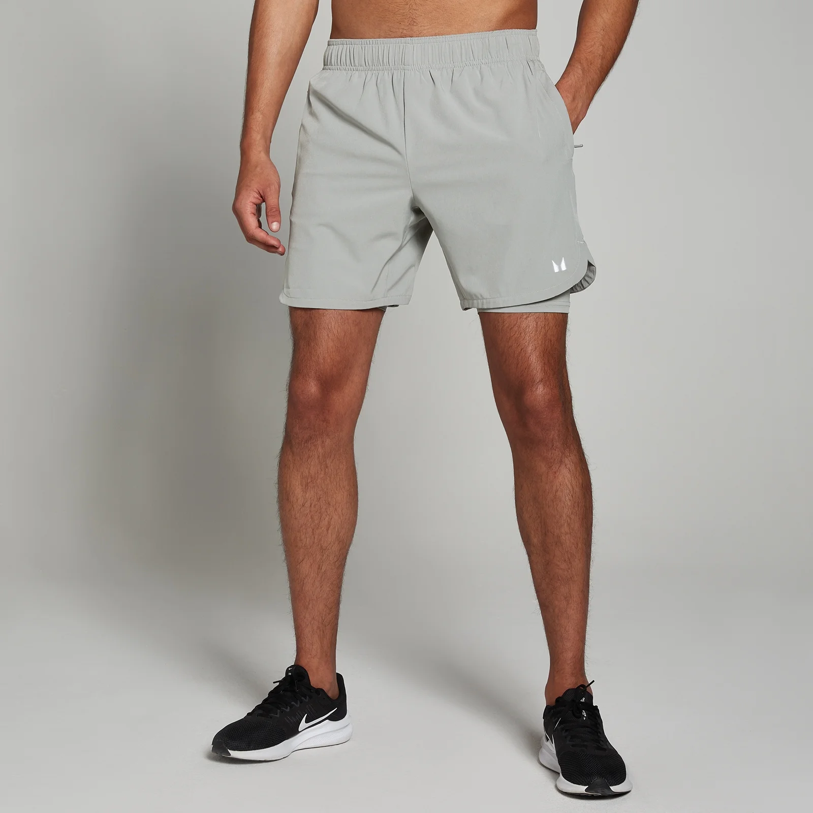 MP Men's 2-in-1 Training Shorts – Storm - XXL Bild 1
