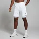 MP Men's 2-in-1 Training Shorts – White